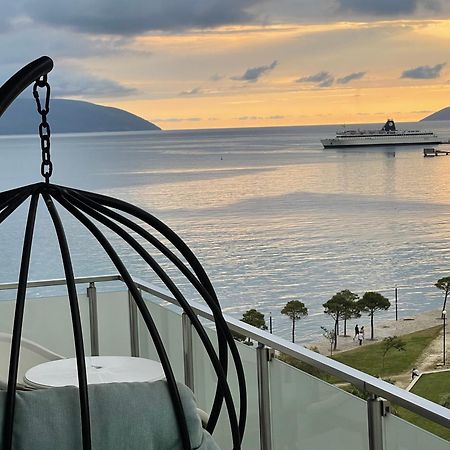 Luxury Seaview Vlora Flat Free Parking Apartment Ngoại thất bức ảnh