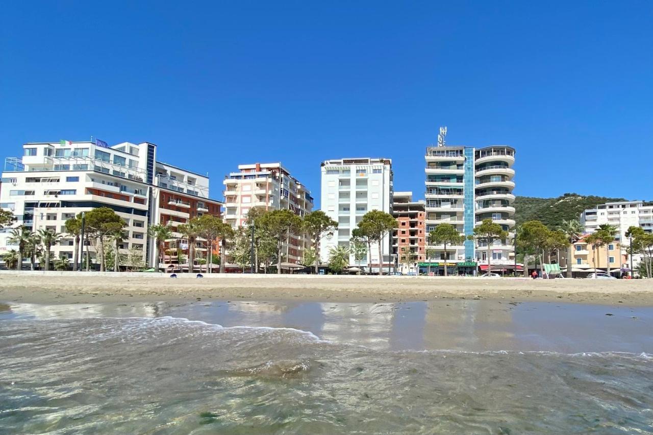 Luxury Seaview Vlora Flat Free Parking Apartment Ngoại thất bức ảnh