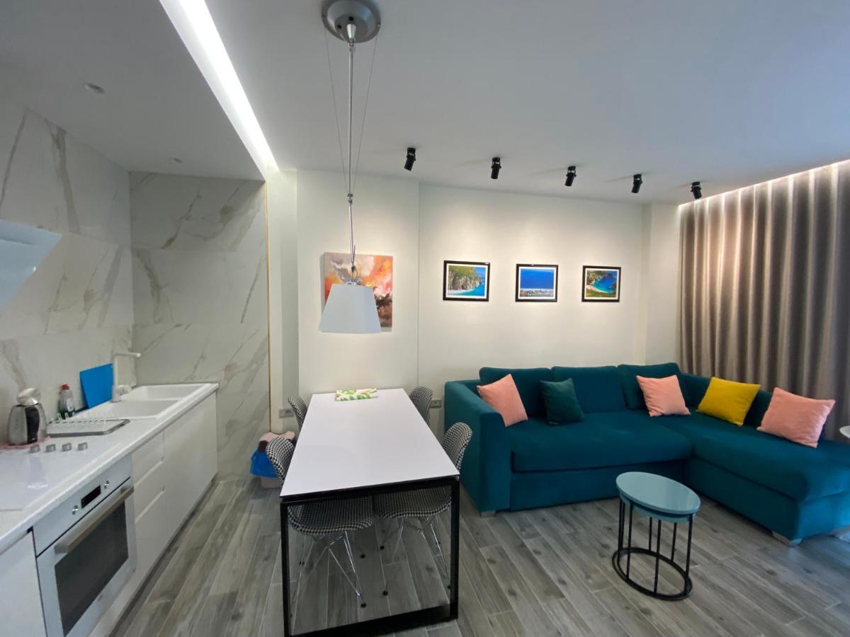 Luxury Seaview Vlora Flat Free Parking Apartment Ngoại thất bức ảnh